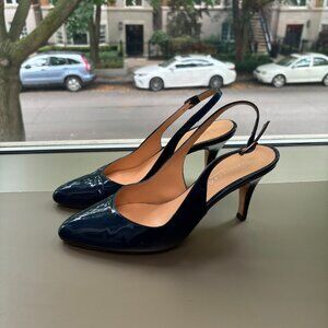 Mario Luca Giusti Shiny Blue Pumps Size 38.5 (US Size 8)